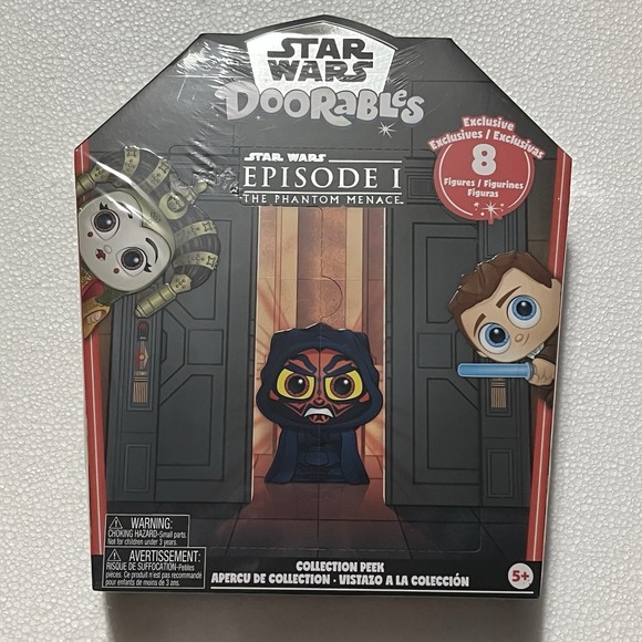 Disney Other - Disney Doorables Star Wars Phantom Menace Episode One Collection Peek 8 Figures